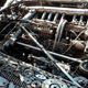 Illustration for article titled A Mercedes built out of 10,000 pieces of scrap metal